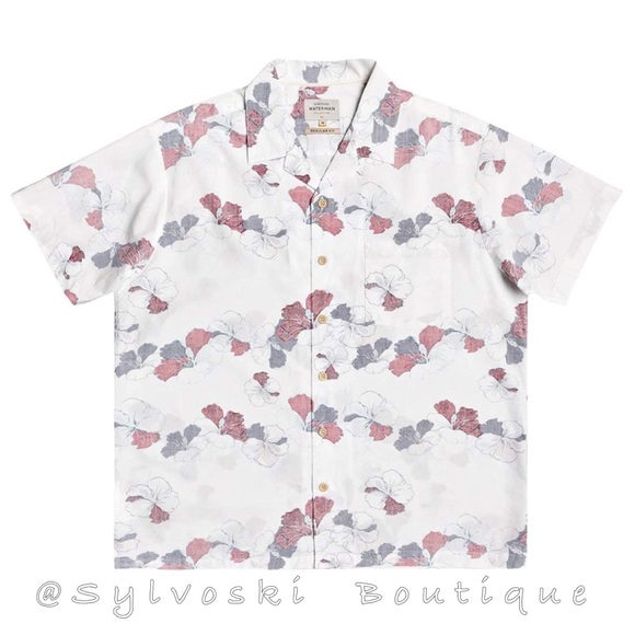 🌴 Quiksilver Men's Lei Around Woven NWT - Picture 6 of 7